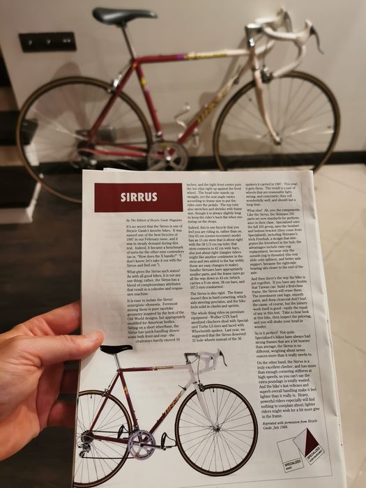 Rower szosowy Retro  Specialized Sirrus