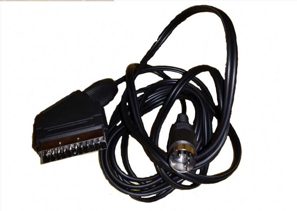 Kabel dla małego Atari i Commodore SCART
