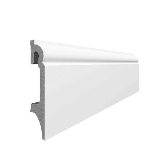 VOX - listwa przypodłogowa Espumo 80 ESP301 biała / 2,4m