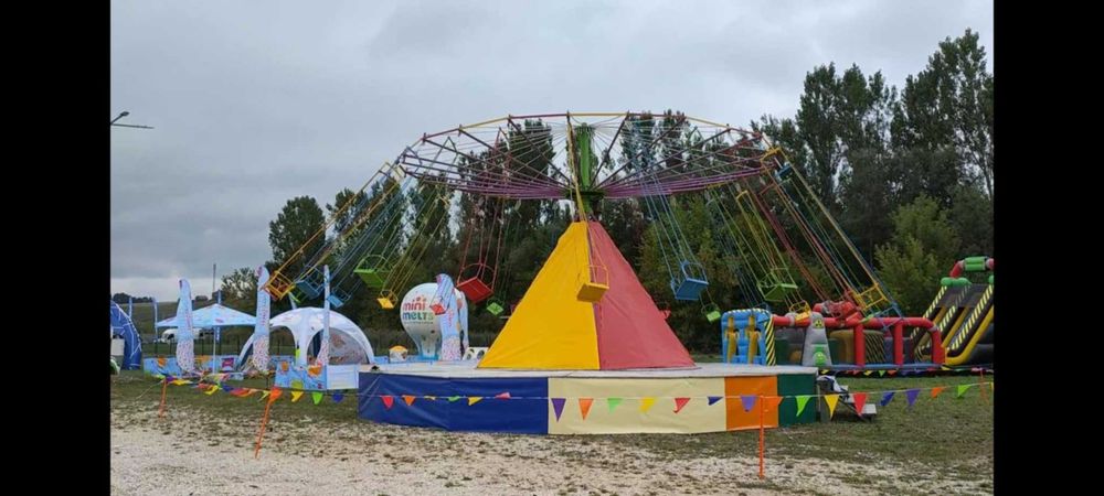 Wynajem dmuchańca tor przeszkód karuzela piana party wata popcorn