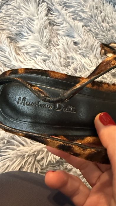 Туфлі Massimo Dutti, 40 розмір, леопардовий принт, slingback