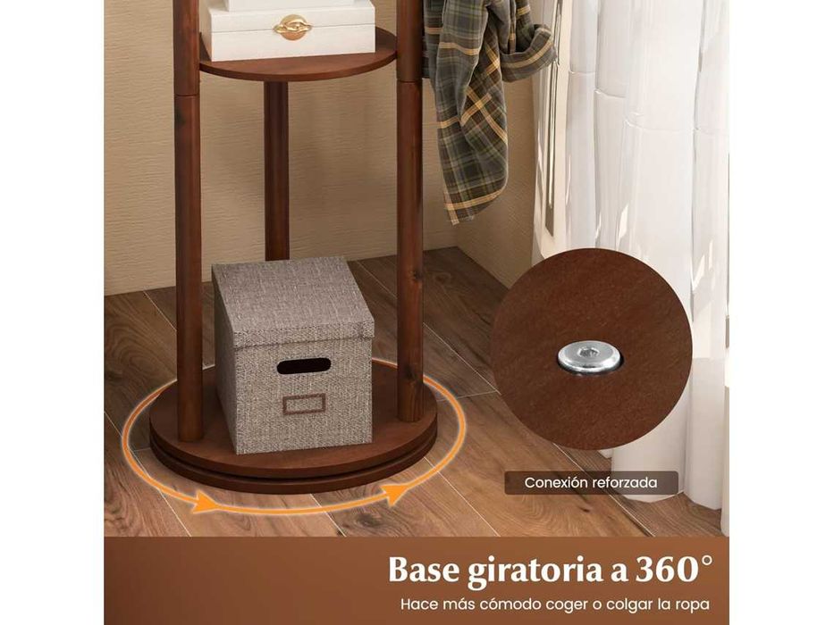 Bengaleiro de Pé Rotativo a 360° da Worten