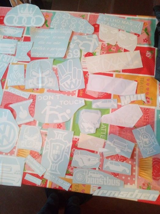 Autocolantes / stickers  Tunning, carros , motas .em stock para despac