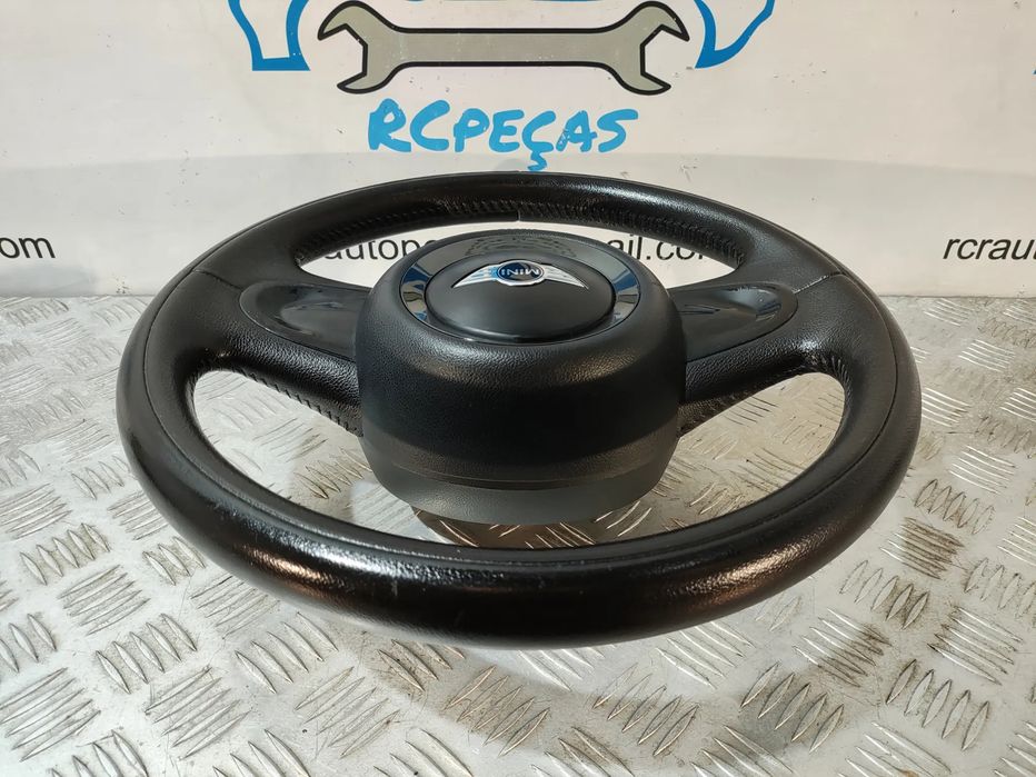 VOLANTE GUIADOR COMPLETO MINI  MINI COOPER ONE R56 PELE AIRBAG MINI