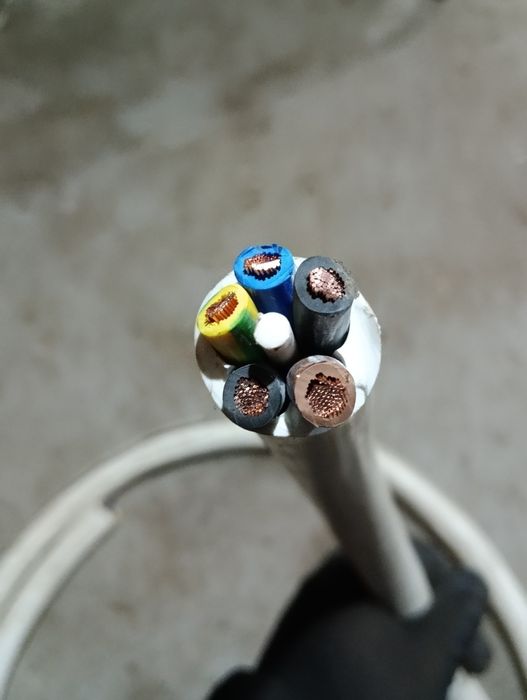 Кабель ПВСн 5*16 Одескабель (залишки)