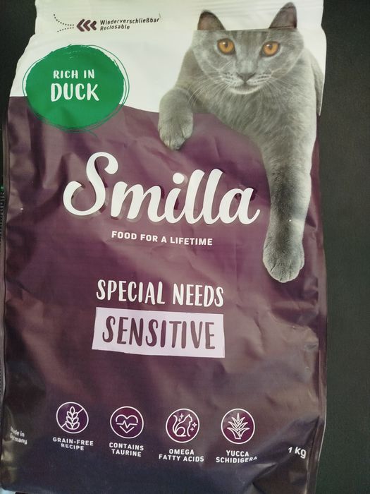 Karma dla kota smilla bez zbóż kaczka