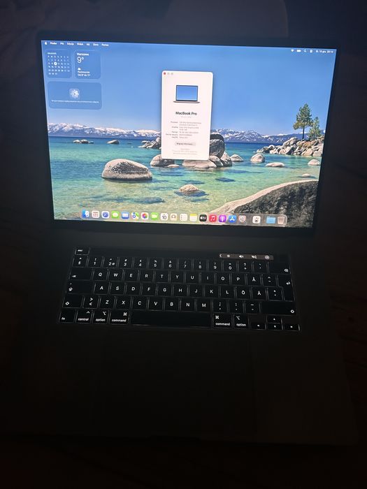 Apple MacBook Pro 16 cali A2141 i7 9gen. 4.5 GHz Turbo 512GB IDEALNY