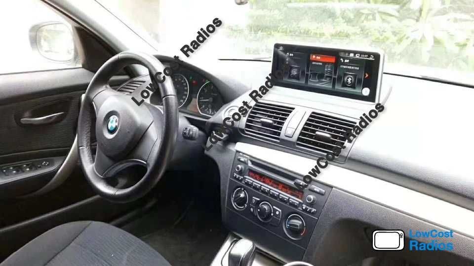 Auto Rádio GPS Android BMW Série 1 (E81 E82 E87 E88) • APPS • WIFI