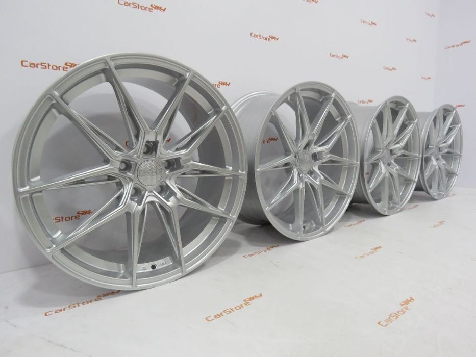 Jantes Haxer HX036 19 x 8.5 et 40 5x112 66.6 Silver Shining