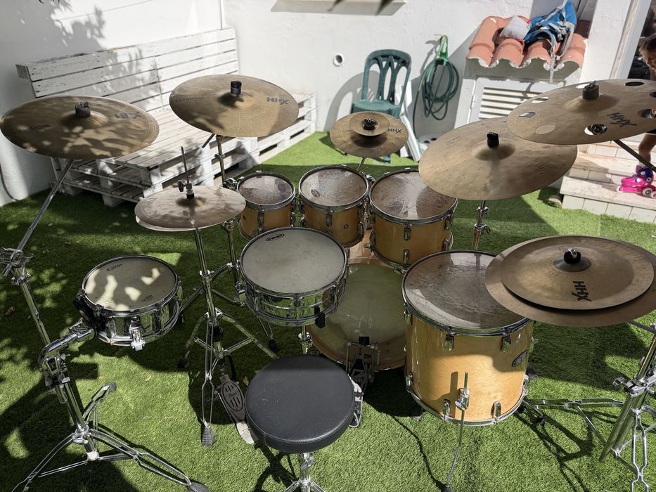 Pearl VBX – Bateria Profissional + Sabian HHX Evolution / Legacy