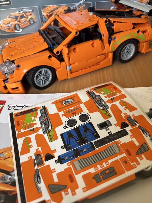 Lego Technic Форсаж Toyota Supra Mk4 /Lego Fast and Furious Toyota Supra MK4 42204
