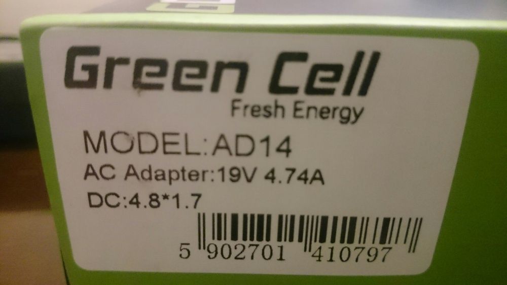 Zasilacz do Laptopa 19V 4.74A DC: 4.8*1.7