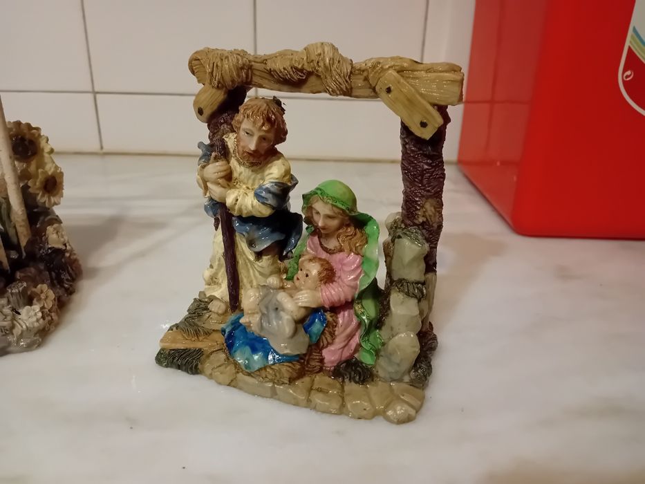 Conjunto de 3 Peças Decorativas Antigas