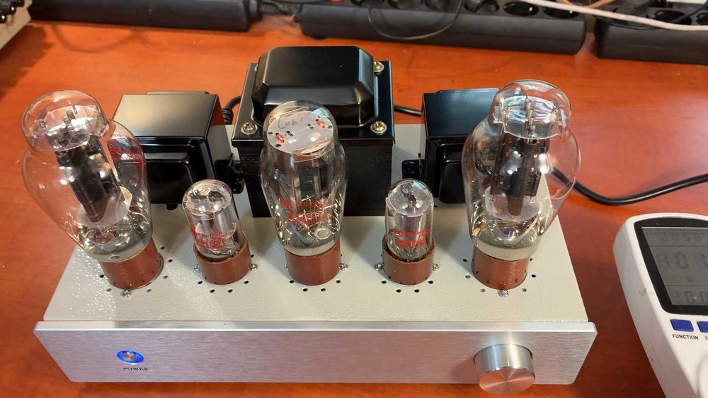 Ламповый усилитель Single-Ended Class A 300B 6SN7 5U4G 8W 2.0