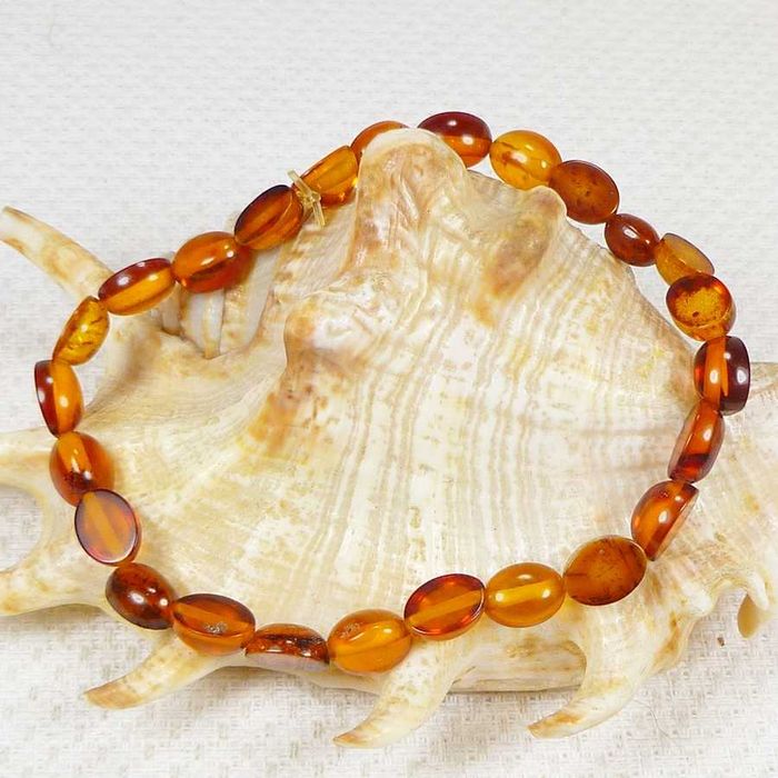 Bransoleta Bursztyn Bałtycki