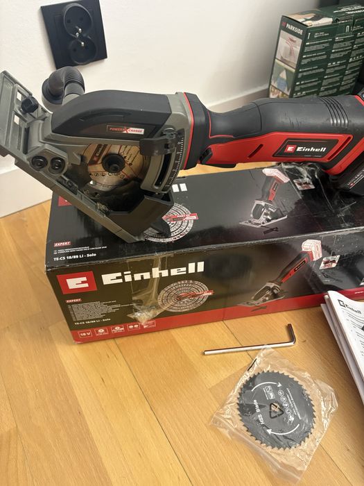 Pilarka tarczowa einhell TE-CS 18/89 Li Solo Mini