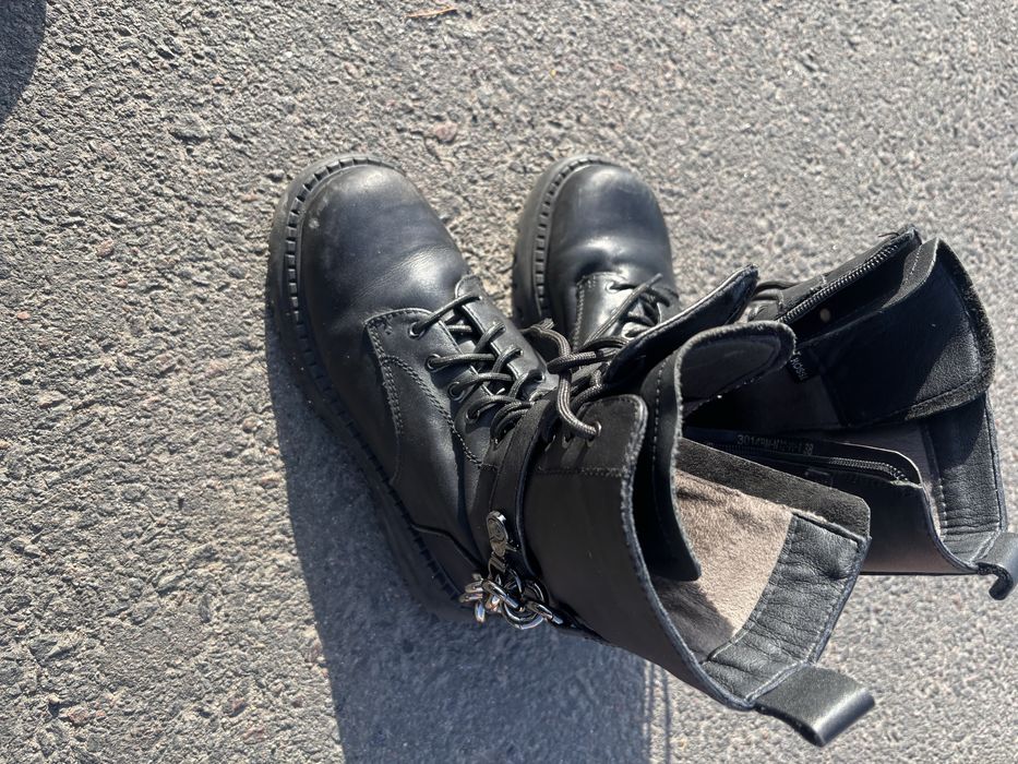 Ботинки кожанный vitto rossi