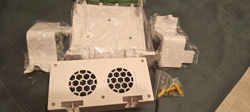 Подставка для джойстика  с вентилятором охлаждения, настенный держател