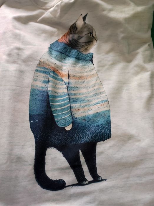 Крутий світшот з котом,светр