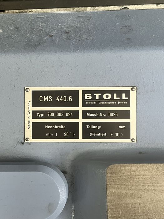 STOLL CMS голківниця 10 клас