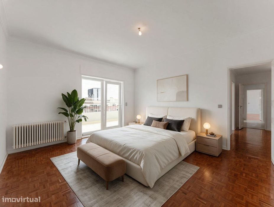 Penthouse T6 com Terraço de 131 m2 e Vista sobre Lisboa | Alvalade