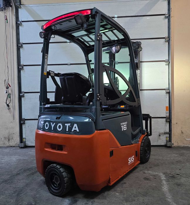 Навантажувач вилковий, електричний Toyota 1.6 тонн, вільний хід