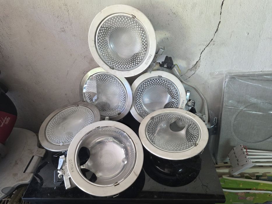 Lampu sufitowe na dwie żarówki 8szt