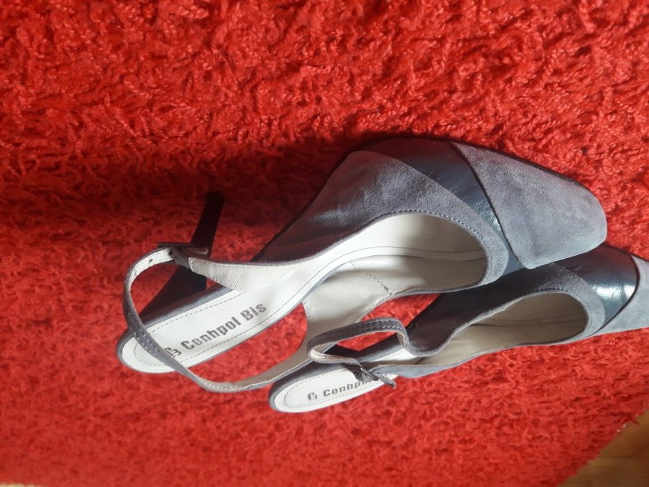 Buty damskie skórzane