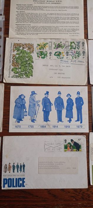 Koperty FDC , Ian Rea Smith RAF