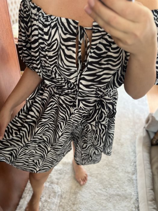 Комбінезон літній зебра 54р / 2ХЛ/3ХЛ