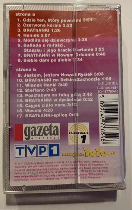 Brathanki - Ano! - kaseta