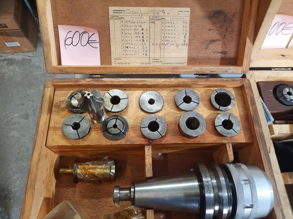 Conjunto de cones pinças de marca Nikken  fresadora
