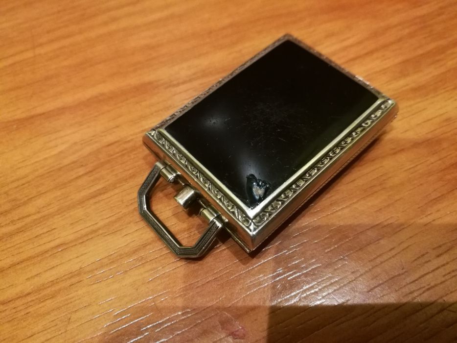 Relogio bolso prata eszeha raro