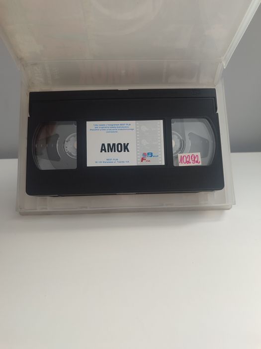 AMOK polski film vhs