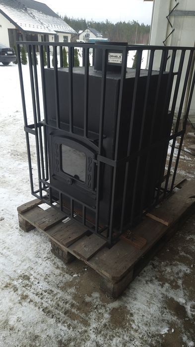 Piec do sauny opalany drewnem