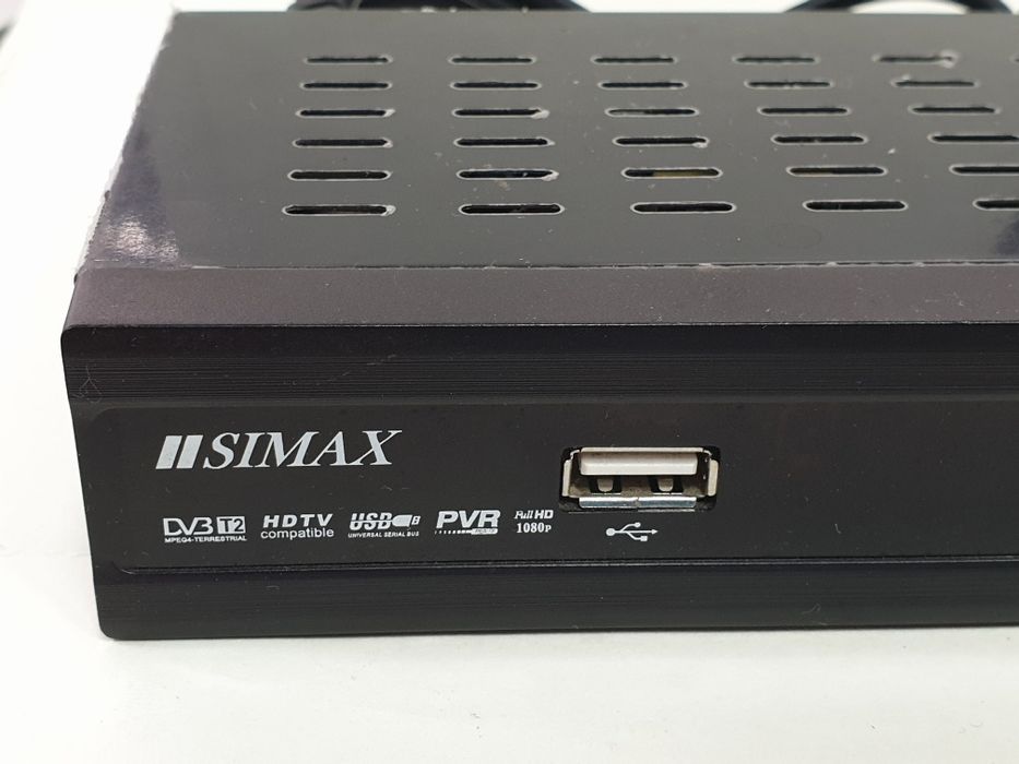 Тюнер IPTV DVB-T2 Simax Metal Blue KL1801