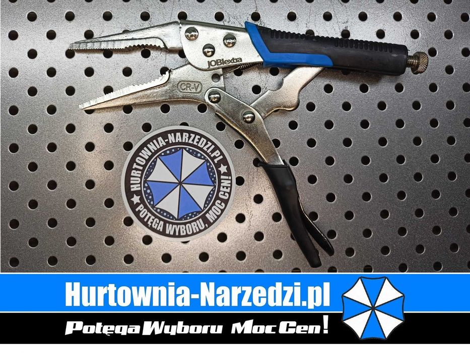 Szczypce zatrzaskowe wydłużone 250mm Cr-V szczypce