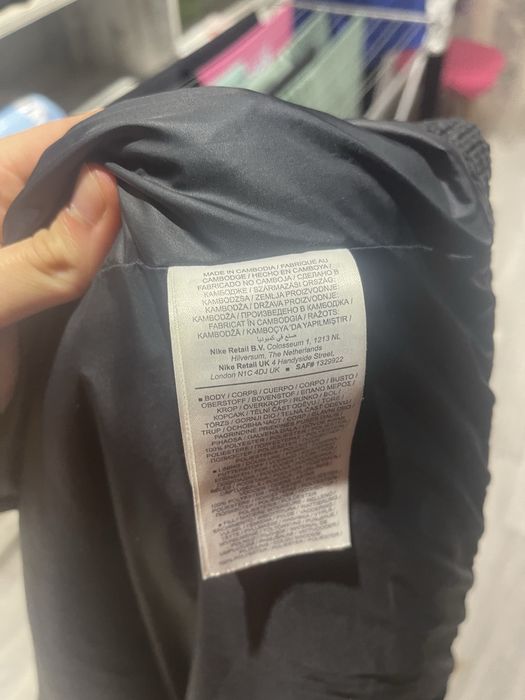 Теплый пуховик Nike