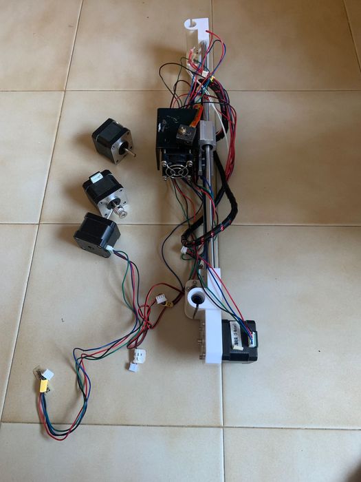 Conjunto Eixo Linear + 4 Motores de Passo – Ideal para Impressora 3D, CNC e Automação
