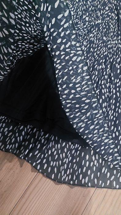 Sukienka reserved, plisowany dół S/M