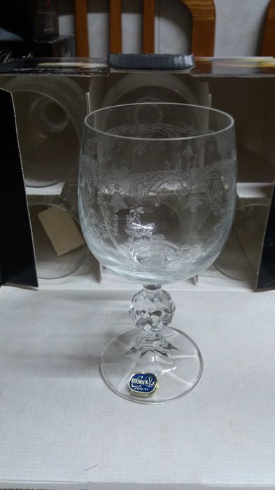 Copos de Cristal qualidade Bohemia origem República Checa