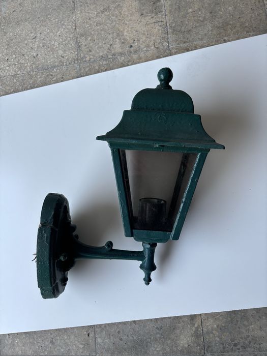 Candeeiro exterior ferro