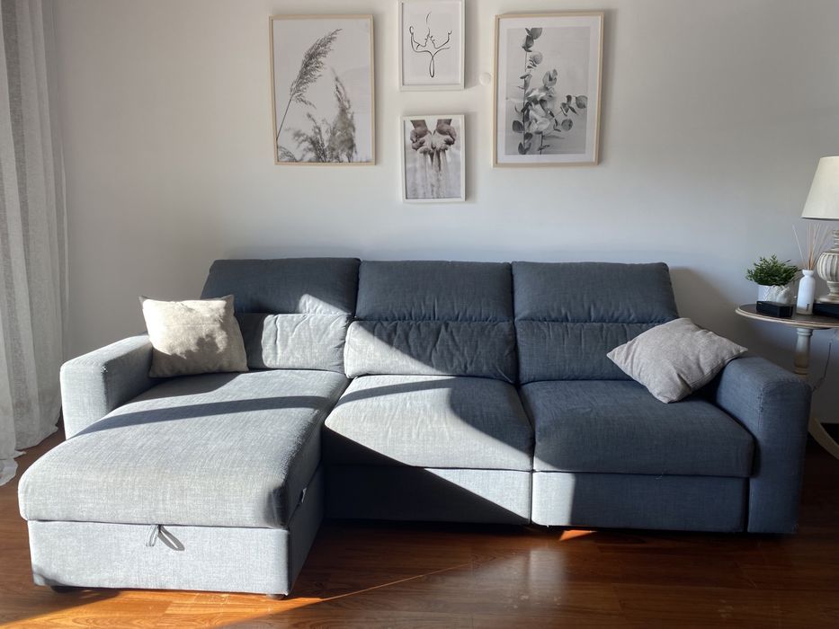 Sofá com Chaise Long IKEA