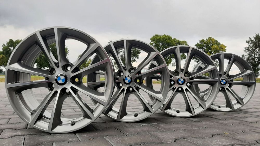 Felgi aluminiowe 5x112R17 BMW 5, G30. JAK NOWE! CZUJNIKI  TPMS