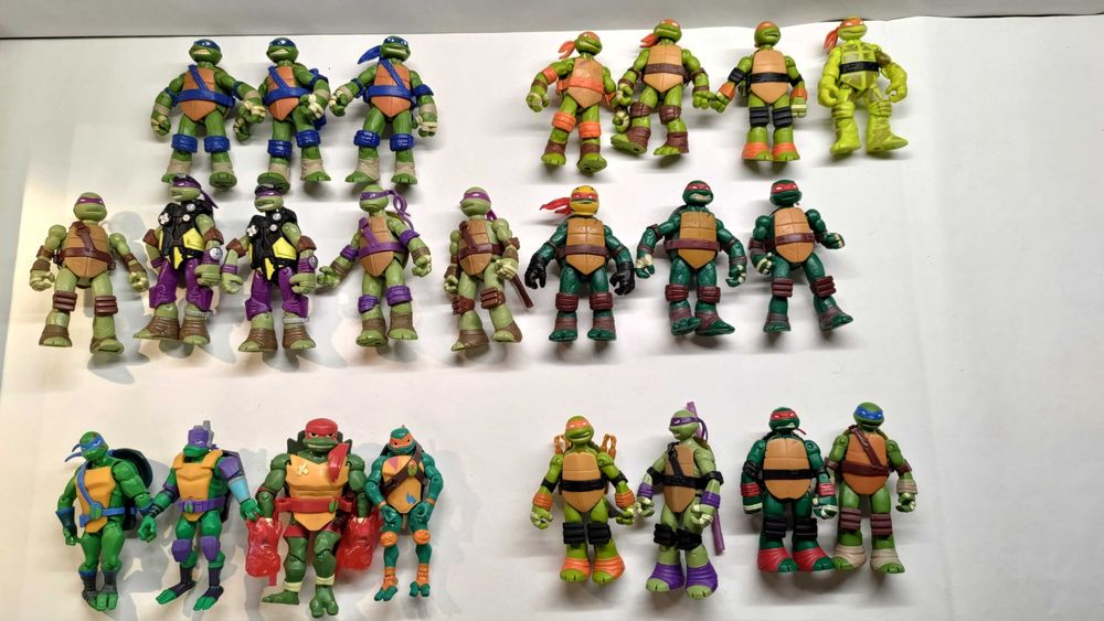 Черепашки ніндзя ниндзя фигурки игрушки персонаж tmnt еволюція playmat