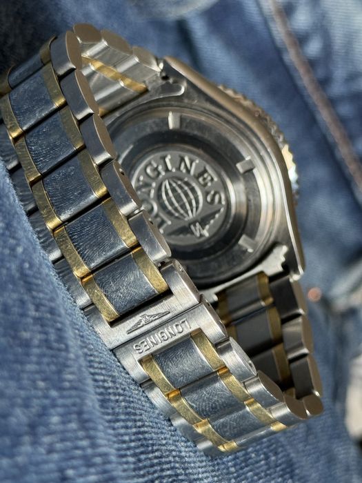 Zegarek Longines Admiral (złote elementy)