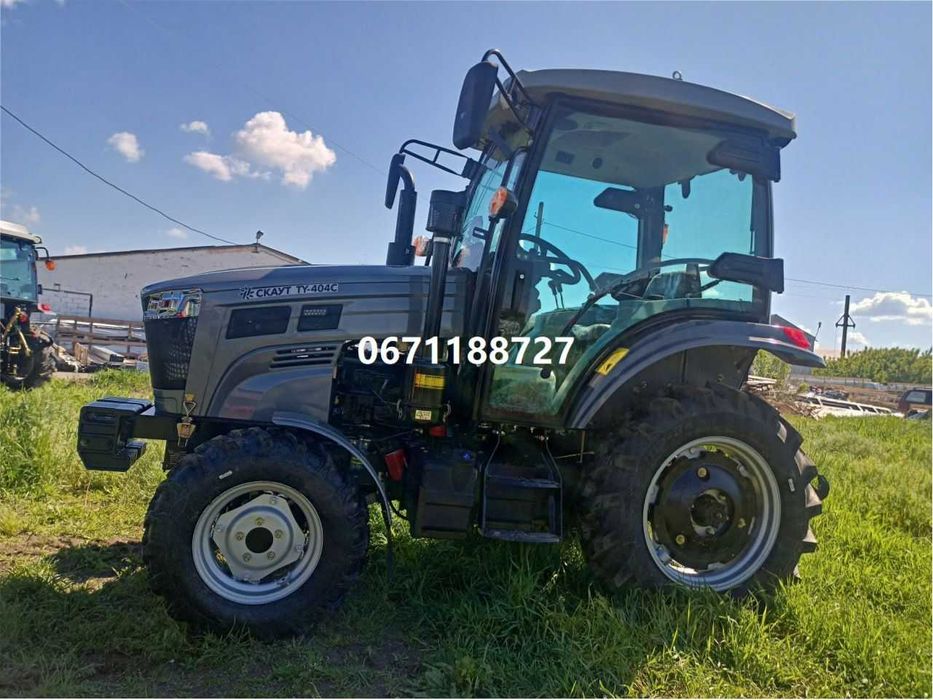 Мінітрактор с кабіною СКАУТ ТY-404С Доставка безкоштовна Нова модель