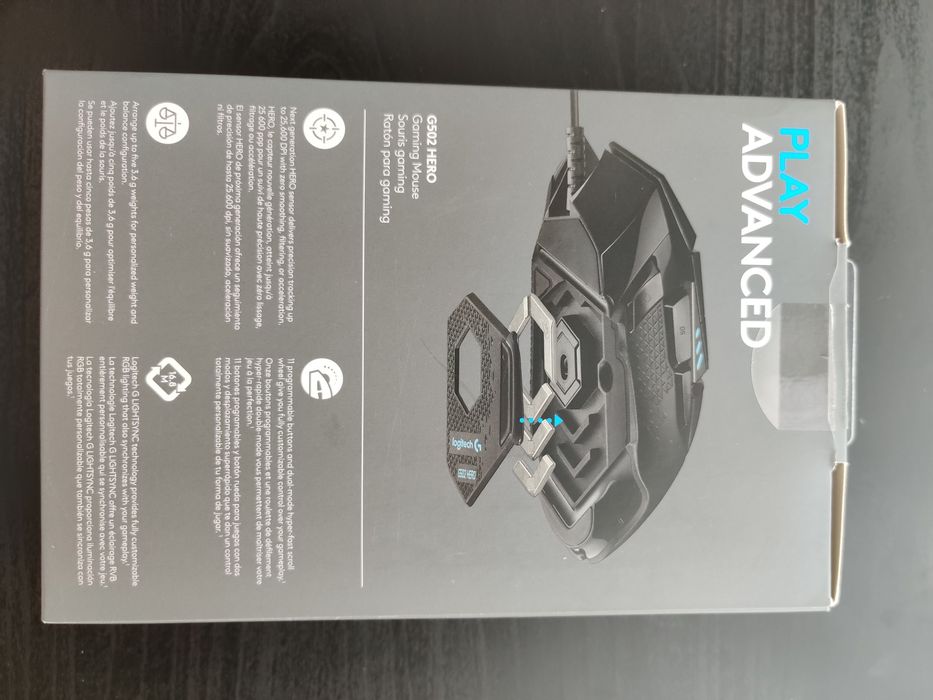 Logitech G502 Hero447379625288017921