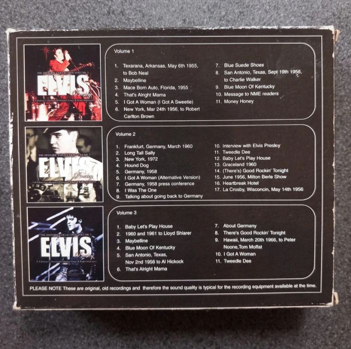 CD Elvis Presley - 3 cd's