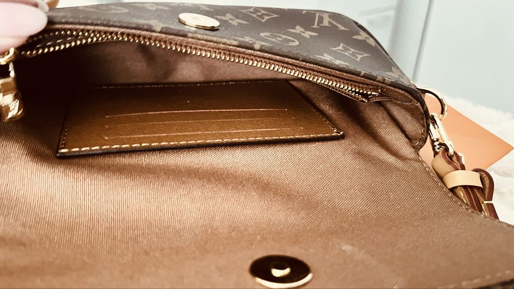 Mala / clutch com duas alças